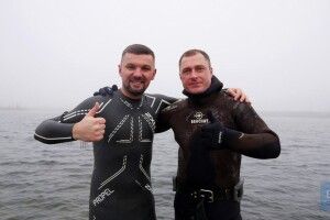 Волинський нардеп переплив зимовий Сомин