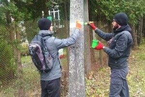 «Біла Ворона» проклала веломаршрут Цуманською пущею (Фото)