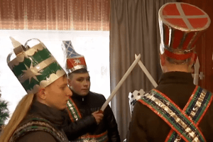 У волинському селі неодружені хлопці вже майже століття «водять Ірода» (Відео)