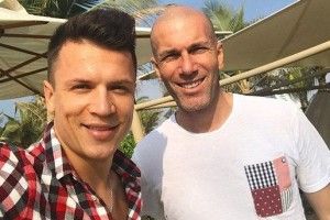 Конплянка «сфоткався» із самим Зіданом