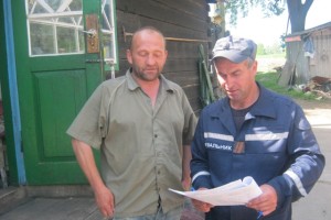 У Старовижівському районі рятувальники провели профілактичні протипожежні бесіди з населенням