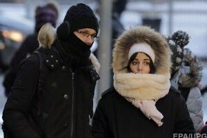 100 мільйонів американців потерпають від морозів до «мінус 40»