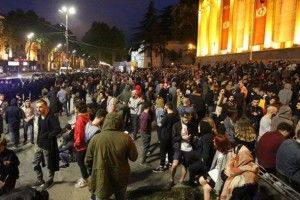 Грузини протестували проти обшуків у нічних клубах