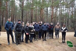 Майбутні лісівники Волині здобували практичні навички у лісі
