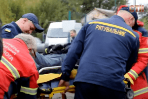 Волинські рятувальники провели масштабні навчання на одному з підприємств (Відео)