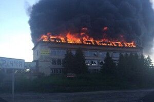 Неподалік Володимира-Волинського горить колишній ресторан