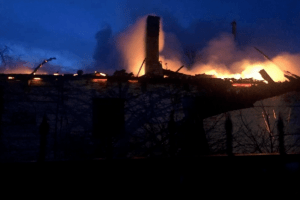 На Рівненщині у вогні загинув чоловік