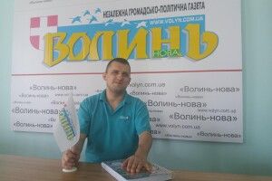 На Волині незрячий активіст презентує новий телевізійний проект