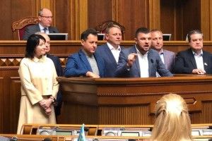 Ігор Гузь та Ірина Констанкевич вимагали в парламенті призначення виборів у місті Луцьку
