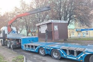 Мінус три: у Луцьку «прибрали» незаконні кіоски