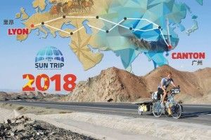 Дорогами Волині їде учасник міжнародного велосипедного марафону «The Sun Trip»