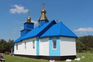 У селі на Волині вперше освятили церкву 