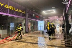 У столичному торговому центрі зайнялася дитяча кімната