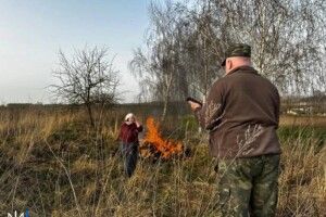 Восьмеро волинян притягнуто до відповідальності за спалювання сухої рослинності 