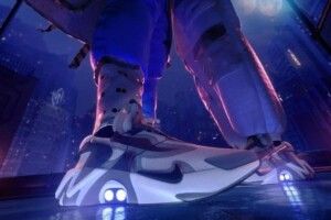Компанія Nike представила кросівки, які можна зашнурувати за допомогою гаджета