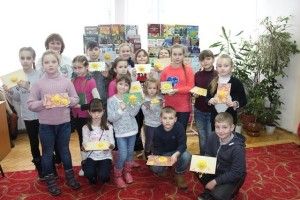 У бібліотеці діти «Масляну святкували, люту зиму проводжали»