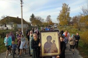 Святині  принесли і до новозбудованої школи в Осівцях