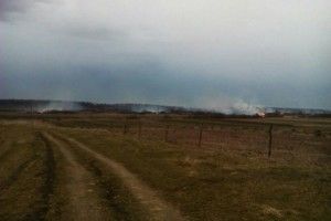У Рокинях знову гасили пожежу