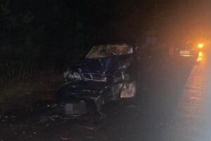 На Ковельщині легковик втаранився у ЗІЛ, що їхав попереду (Фото)