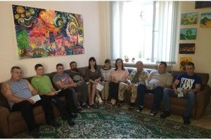 Учасники АТО зустрілися з представниками центру зайнятості і Пенсійного фонду 