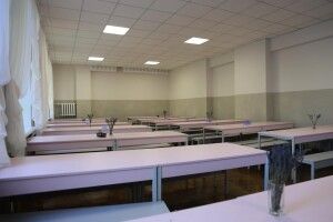 У одному із навчальних закладів Луцька відремонтували їдальню і вестибюль