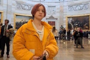 Дівчинка з Рівного, яка втратила на війні тата, вразила американців у Капітолії (Фото)