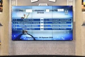 Відбулося жеребкування 1/4 фіналу Кубка України