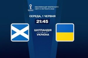 Шотландія - Україна: онлайн-трансляція матчу плейоф відбору на ЧС-2022