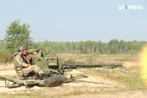 На полігоні під Рівним зенітники змагались