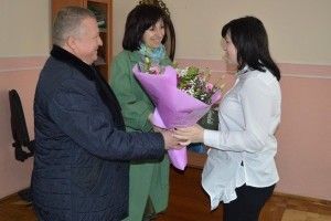 У Ковелі зі святом жінки і весни привітали дружин загиблих Героїв