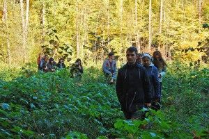 На водосховищі в Мочулках 14 юних географів прорубали вікно у світ птахів