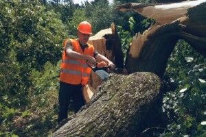 Як у Шацькій громаді оговтуються від наслідків буревію (Фото)