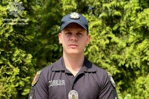 Офіцер освітньої безпеки врятував територію луцького ліцею від пожежі