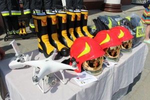 Рятувальникам Рівненщини передали квадрокоптер із Польщі