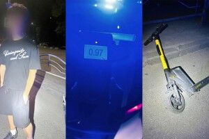 П'яний на самокаті та буйний на Suzuki: як минула ніч у луцьких патрульних