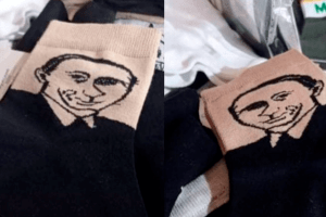 У Рівному продають одяг із зображенням Путіна (Фото)