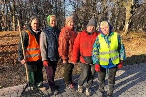 В Горохові навели лад у міському парку