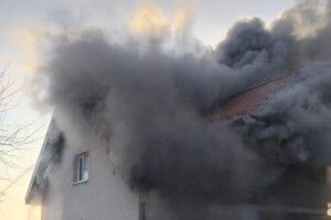 Поблизу обласного центру Волині горіла крута хата