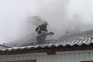 На Волині горів житловий будинок