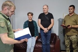 Рідним полеглого 23-річного сапера вручили його посмертну нагороду