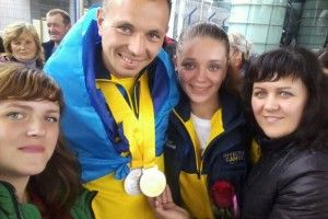 Володимирчани урочисто зустріли земляка, який повернувся з «Ігор Нескорених»