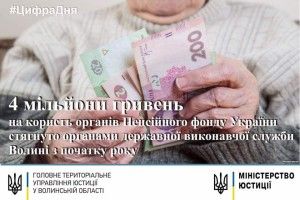 4 мільйони гривень – для пенсіонерів Волині 