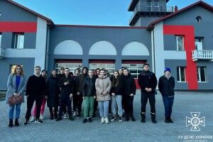У Ковелі рятувальники провели екскурсію школярям (Фото)