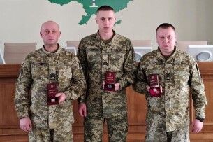 Троє військових Волинського прикордонного загону отримали державні відзнаки