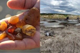 Рента на волинські надра: газовики сплачують значно більше, ніж бурштинокопачі