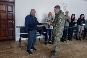 Ветерану війни з Волині вручили відзнаку Міністра оборони України
