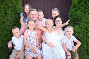 На Волині у родині Музичуків, де було двоє дітей, за один день стало їх аж семеро!