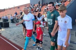 Приїхали Маркевич та Федецький: у Ковелі відбувся благодійний футбольний матч на підтримку ветеранів 