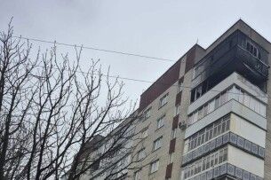 У Луцьку внаслідок падіння уламка «шахеда» пошкоджено будинок