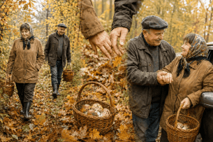 Поїхали, коханий, по гриби… Історія на вечір